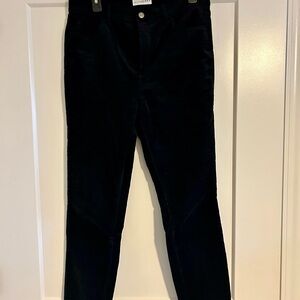 LOFT Black Corduroy Pants